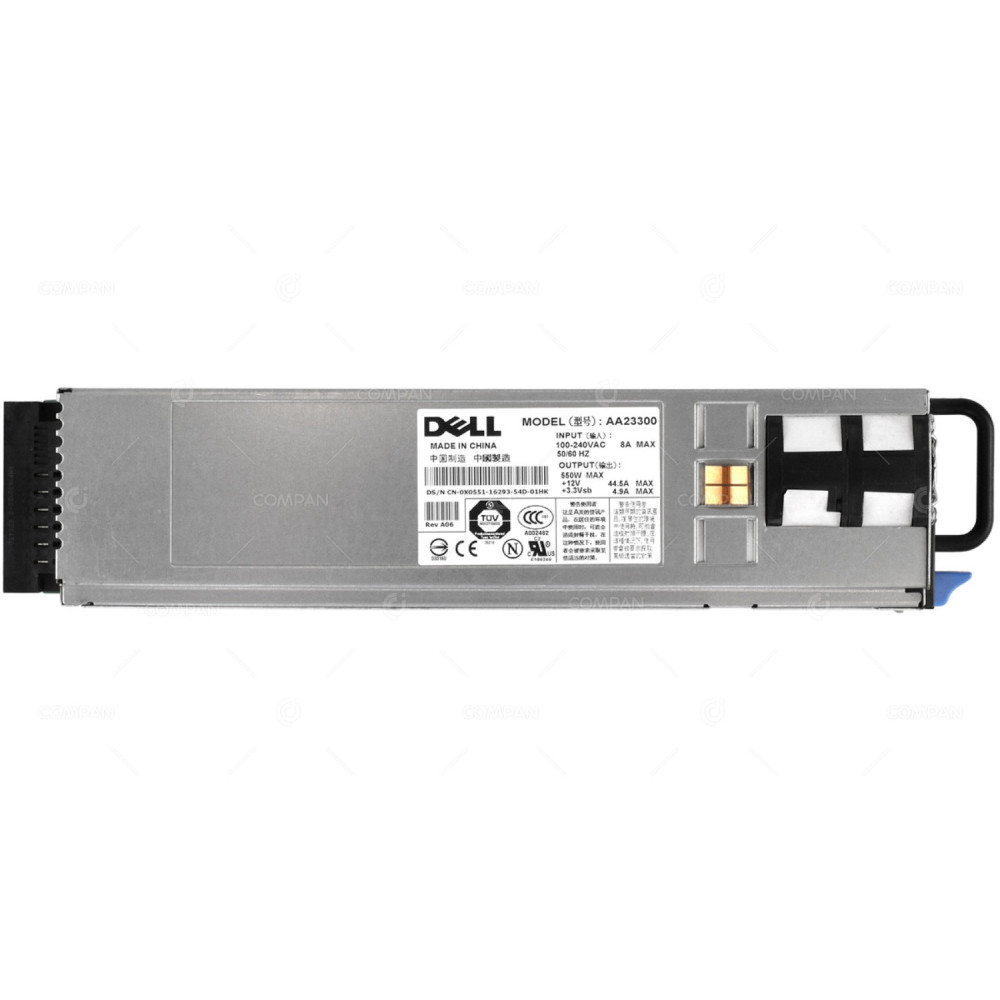 X0551 DELL 550W POWER SUPPLY FOR DELL POWEREDGE PE1850